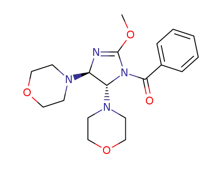 1-benzoyl-4,5-dimorpholino-2-methoxy-4,5-dihydroimidazole