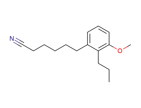 Benzenehexanenitrile, 3-methoxy-2-propyl-