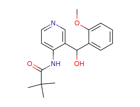(2-methoxyphenyl)(4-pivaloylamino-3-pyridyl)methanol