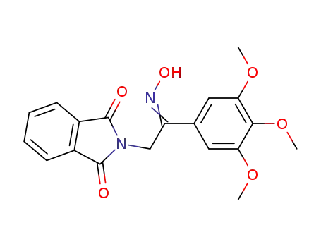 2-[2-[(E)-Hydroxyimino]-2-(3,4,5-trimethoxy-phenyl)-ethyl]-isoindole-1,3-dione