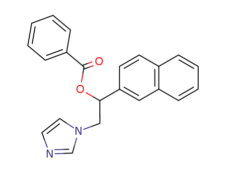 2-(1H-imidazol-1-yl)-1-(naphthalen-2-yl)ethyl benzoate