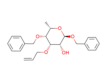 benzyl-3-O-allyl-4-O-benzyl-6-deoxy-α-L-talopyranoside