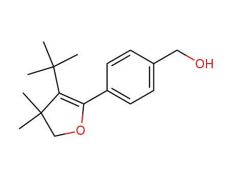 4-tert-butyl-5-[4-(hydroxymethyl)phenyl]-3,3-dimethyl-2,3-dihydrofuran