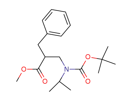 2-Benzyl-3-(tert-butoxycarbonyl-isopropyl-amino)-propionic acid methyl ester