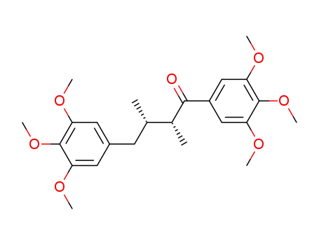(2RS,3SR)-2,3-dimethyl-1,4-bis(3,4,5-trimethoxyphenyl)butan-1-one