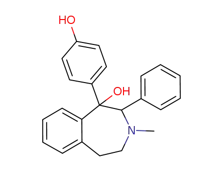 1H-3-Benzazepin-1-ol,
2,3,4,5-tetrahydro-1-(4-hydroxyphenyl)-3-methyl-2-phenyl-