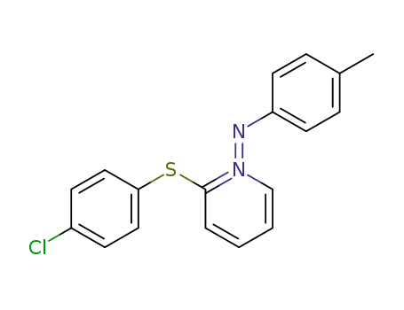 2-(4-chlorophenylsulfanyl)pyridinium-N-(4-tolyl)imide