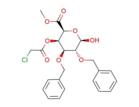 methyl 2,3-di-O-benzyl-4-O-chloroacetyl-β-D-galactopyranuronate