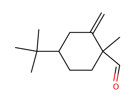 4-t-butyl-1-methyl-2-methylenecyclohexabecarbaldehyde