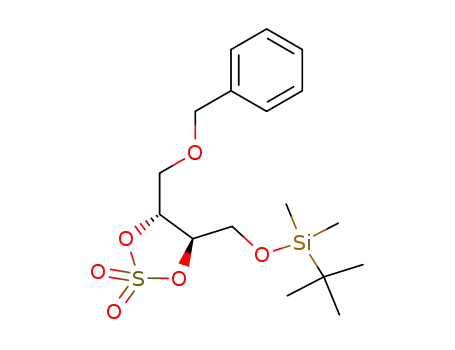 (2R,3R)-1-(Benzyloxy)-4-<(tert-butyldimethylsilyl)oxy>butane-2,3-diol cyclic sulfate