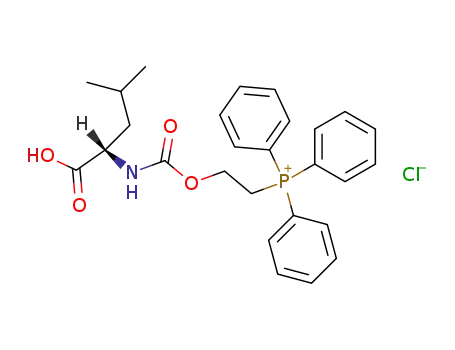 N-{[2-(triphenylphosphonio)ethoxy]carbonyl}leucine