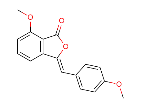 1(3H)-Isobenzofuranone, 7-methoxy-3-[(4-methoxyphenyl)methylene]-,
(Z)-