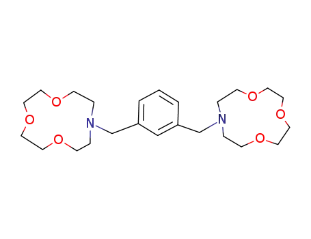 1,4,7-Trioxa-10-azacyclododecane,
10,10'-[1,2-phenylenebis(methylene)]bis-