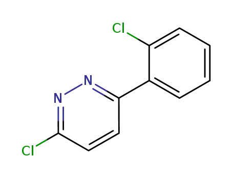 Molecular Structure of 66549-15-3 (3-CHLORO-6-(2-CHLOROPHENYL)-PYRIDAZINE)