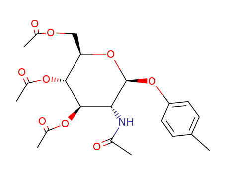 (6S,2R,3R,4R,5R)-5-(ACETYLAMINO)-3,4-DIACETYLOXY-6-(4-METHYLPHENOXY)-2H-3,4,5 ,6-TETRAHYDROPYRAN-2-CAS
