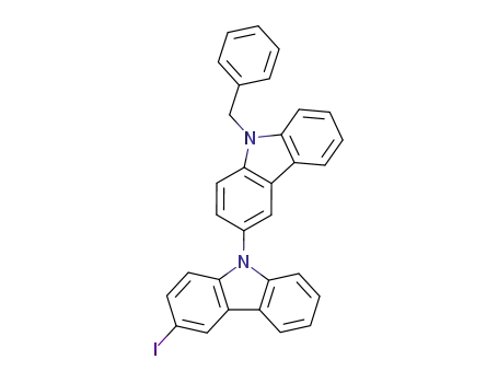 3-[9'-(3'-iodocarbazolyl)]-9-benzylcarbazole