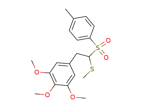 1,2,3-Trimethoxy-5-[2-methylsulfanyl-2-(toluene-4-sulfonyl)-ethyl]-benzene