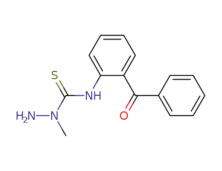 Hydrazinecarbothioamide, N-(2-benzoylphenyl)-1-methyl-