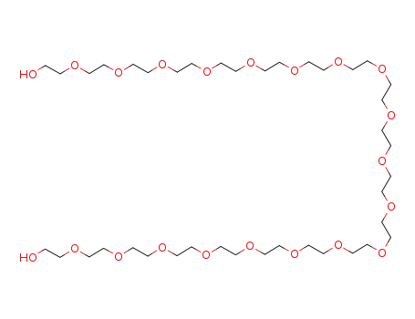 Molecular Structure of 351342-08-0 (3,6,9,12,15,18,21,24,27,30,33,36,39,42,45,48,51,54,57-nonadecaoxanonapentacontane-1,59-diol)
