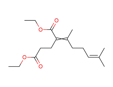 Pentanedioic acid, 2-(1,5-dimethyl-4-hexenylidene)-, diethyl ester, (E)-