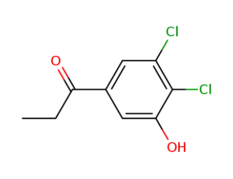 1-Propanone, 1-(3,4-dichloro-5-hydroxyphenyl)-
