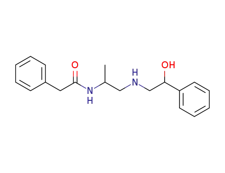 Benzeneacetamide,
N-[2-[(2-hydroxy-2-phenylethyl)amino]-1-methylethyl]-