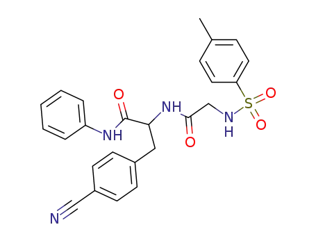 Phenylalaninamide,
N-[(4-methylphenyl)sulfonyl]glycyl-4-cyano-N-phenyl-