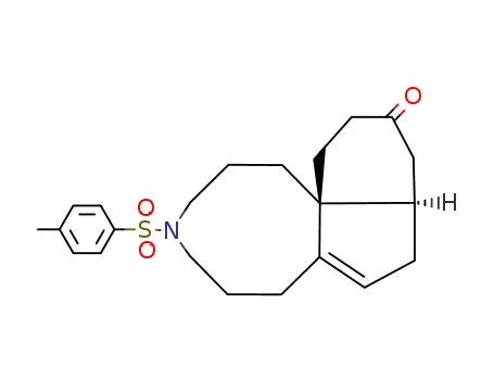 (1S,6R)-13-(Toluene-4-sulfonyl)-13-aza-tricyclo[7.7.0.0<sup>1,6</sup>]hexadec-8-en-4-one