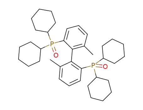 (S)-(+)-2,2'-bis(dicyclohexylphosphine dioxide)-6,6'-dimethyl-1,1'-biphenyl