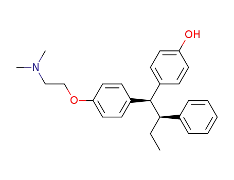 rel-(1R,2S)-1-<4-<2-(dimethylamino)ethoxy>phenyl>-1-(4-hydroxyphenyl)-2-phenylbutane