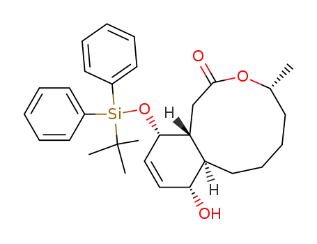 (1R,4S,4aR,8R,12aR)-4-(tert-Butyl-diphenyl-silanyloxy)-1-hydroxy-8-methyl-1,4,4a,5,8,9,10,11,12,12a-decahydro-7-oxa-benzocyclodecen-6-one