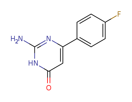 2-Amino-6-(4-fluorophenyl)pyrimidin-4(3H)-one