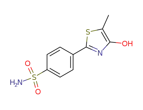 2-(4-sulfamoylphenyl)-4-hydroxy-5-methylthiazole