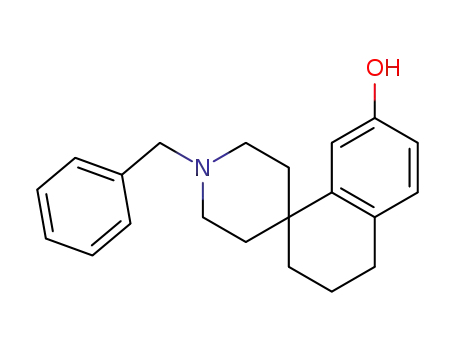 1'-benzyl-3,4-dihydro-7-hydroxyspiro(naphthalene-1-(2H),4'-piperidine)