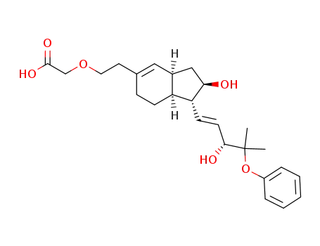 Molecular Structure of 127127-92-8 (3-oxahomoisocarbacyclin)