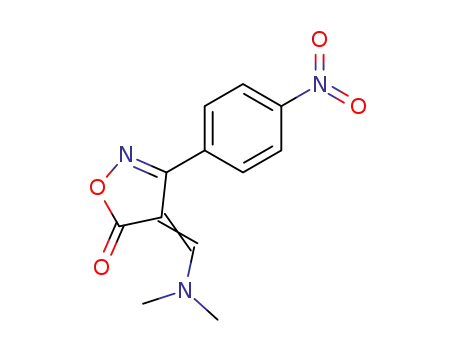 4-[1-Dimethylamino-meth-(Z)-ylidene]-3-(4-nitro-phenyl)-4H-isoxazol-5-one
