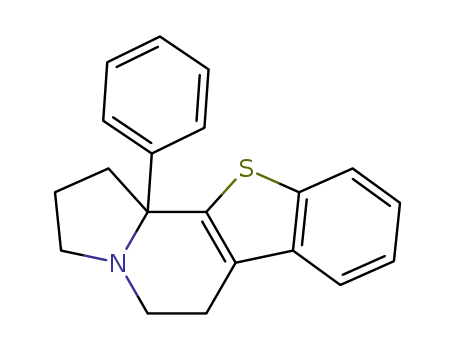 11b-phenyl-1,2,3,5,6,11b-hexahydro<1>benzothieno<3,2-g>indolizine