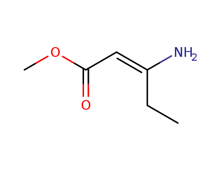 2-Pentenoic acid, 3-amino-, methyl ester, (E)-