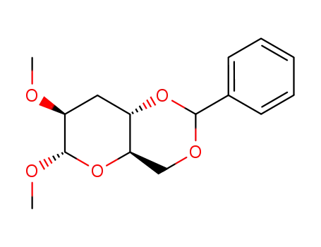 methyl 4,6-O-benzylidene-3-deoxy-2-O-methyl-α-D-arabino-hexopyranoside