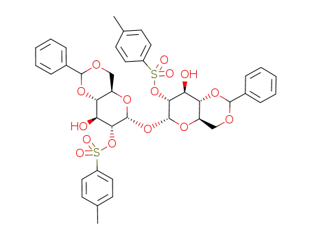 4,6:4',6'-di-O-benzylidene-α,α-trehalose 2,2'-ditosylate