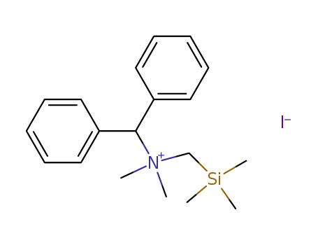 (diphenylmethyl)dimethyl(trimethylsilylmethyl)ammonium iodide