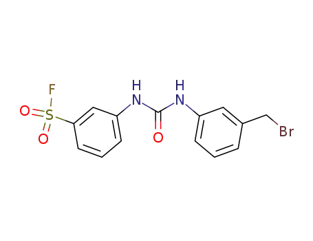 3-[3-(3-Bromomethyl-phenyl)-ureido]-benzenesulfonyl fluoride