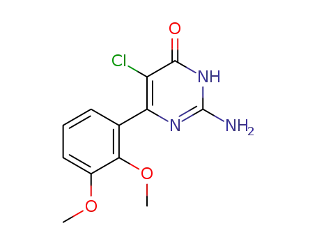 2-Amino-5-chloro-6-(2,3-dimethoxy-phenyl)-3H-pyrimidin-4-one