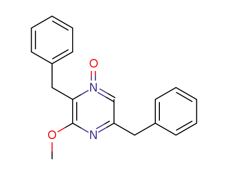 3,6-dibenzyl-5-methoxypyrazine 1-oxide