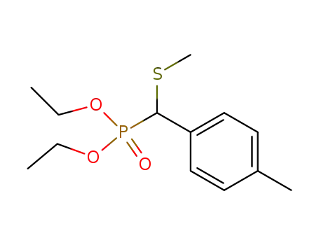 diethyl 4-methylphenyl(methylthio)methylphosphonate