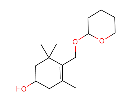 3,5,5-trimethyl-4-(tetrahydro-pyran-2-yloxymethyl)-cyclohex-3-enol