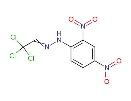 Molecular Structure of 71094-06-9 (2,2,2-Trichloroacetaldehyde 2,4-dinitrophenyl hydrazone)