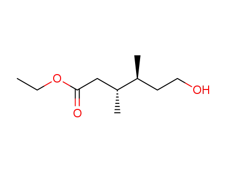 ethyl (3SR,4RS)-6-hydroxy-3,4-dimethylhexanoate