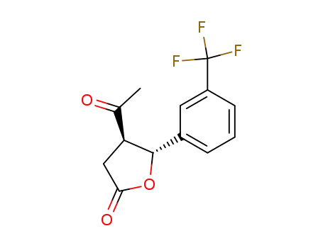 4-acetyl-5-[3-(trifluoromethyl)phenyl]dihydrofuran-2(3H)-one