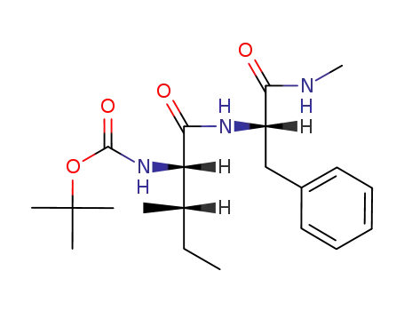 L-Phenylalaninamide,
N-[(1,1-dimethylethoxy)carbonyl]-L-isoleucyl-N-methyl-